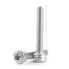 304 Stainless Steel Hex Socket   Hd Thrd Screws   Fastener (M5*10)