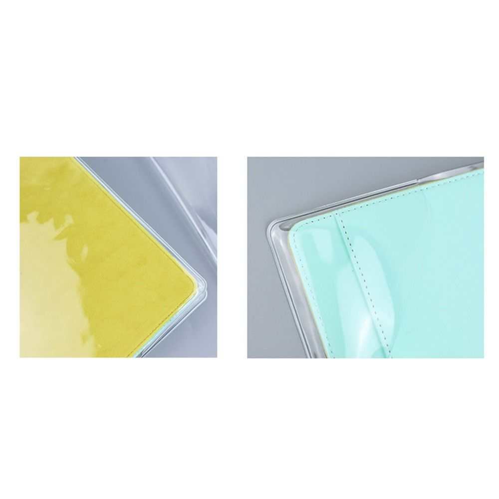Transparent Book Cover PVC Scrapbooking Cover Durable Binder Protective Cover  Diary