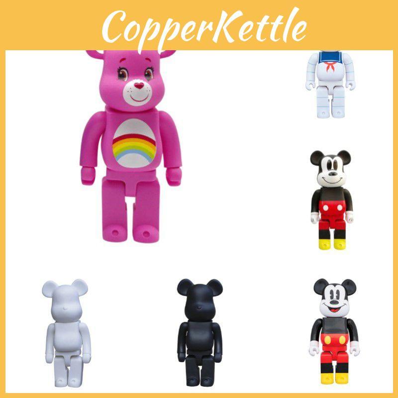 Bearbrick 400% Action Figure Collectible Pvc Daredevils Mickey Bear Building Block Trendy Toy