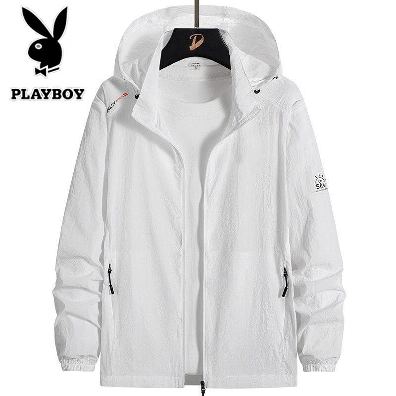 Playboy Men s Hooded Sun Protection Jacket 2XL