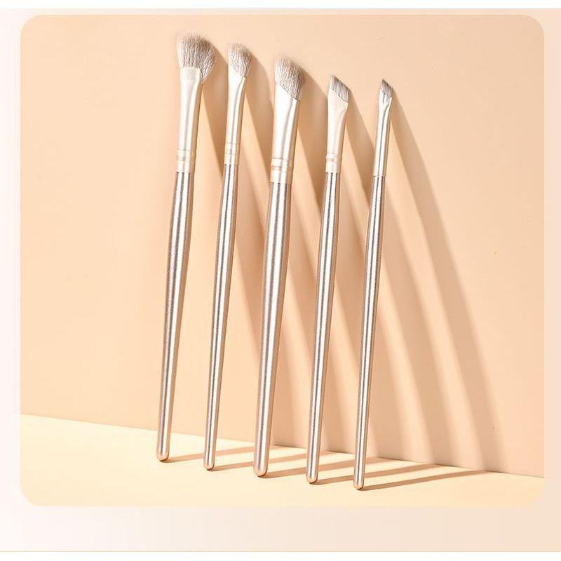 Fondes - Set of 5: Eyeliner Brush + Contour Brush + Case