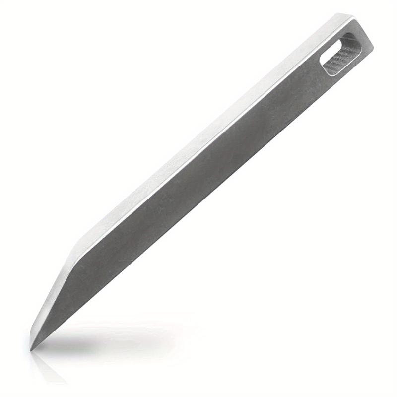 Edc Stainless Steel Pry Bar Heavy Duty Mini Keychain Prybar Mighty Portable Multitool Screwdriver Bottle Opener & Box Opener