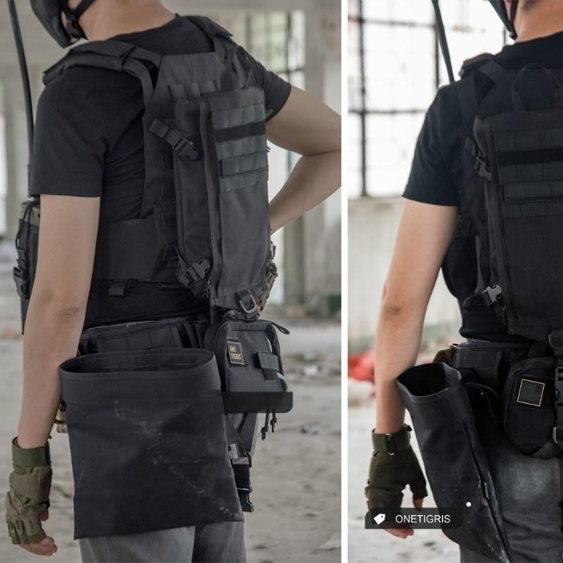 Τσάντα Tactical Belt Μεγάλης χωρητικότητας Military Molle Ammo Pouch Tactical Gun Magazine Dump Drop Reloader Pouch Bag Τσάντα Oxford Υφασμάτινη βοηθητική υπηρεσία κυνηγετικής θήκης