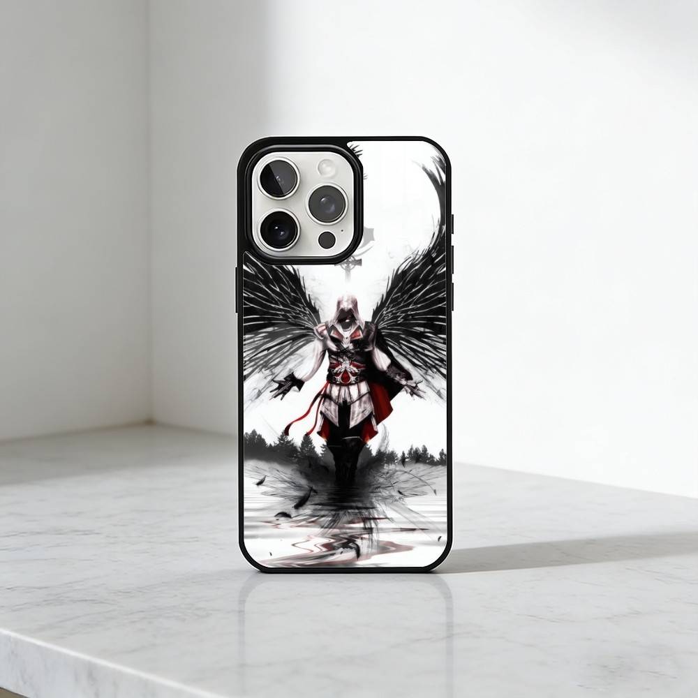 E-EzioS A-Ass-sin-s C-Creed-es Game Phone Case For iPhone17,16,15,14,13 Plus,Pro Max Magnetic For Magsafe Wireless Charging