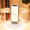 Angel Wings QI Phone Fast Charge 10W Wireless Charger Creative Movable Wing Shape with Breathing Light and Music Function Gift
