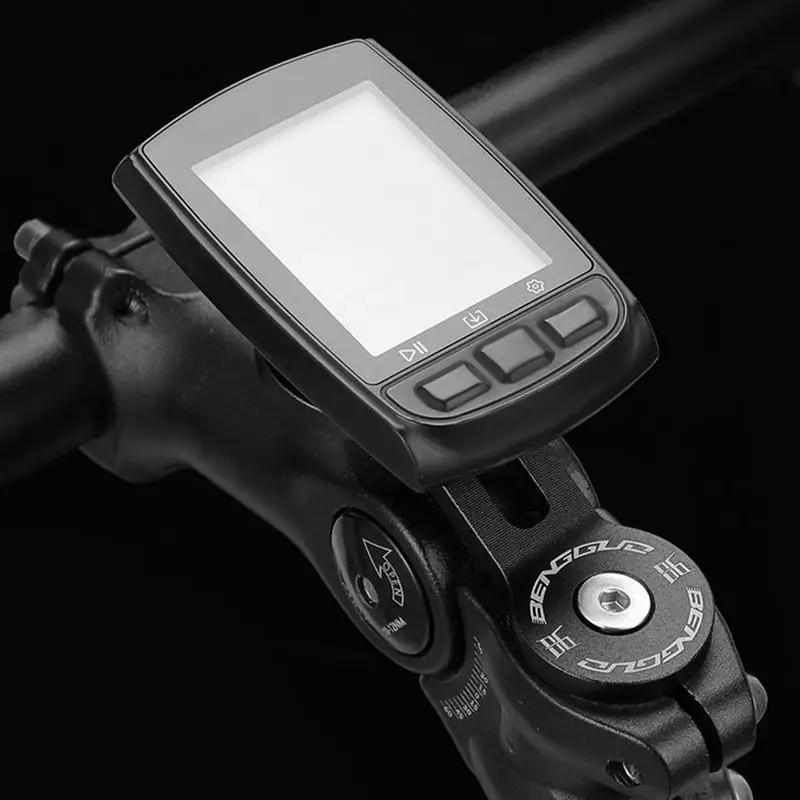 

BENGGUO BG-2118 Aluminum Alloy Bike Computer Mount Stand Bracket (Without Silicone Phone Holder) Black