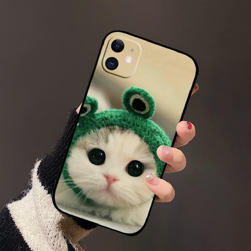 Para Capa de iPhone 11 Silicone TPU Macio Capas Protetoras de Telefone Para iPhone 11 Pro Max Estampa da Moda Para-choque à Prova de Choque Capas Traseiras