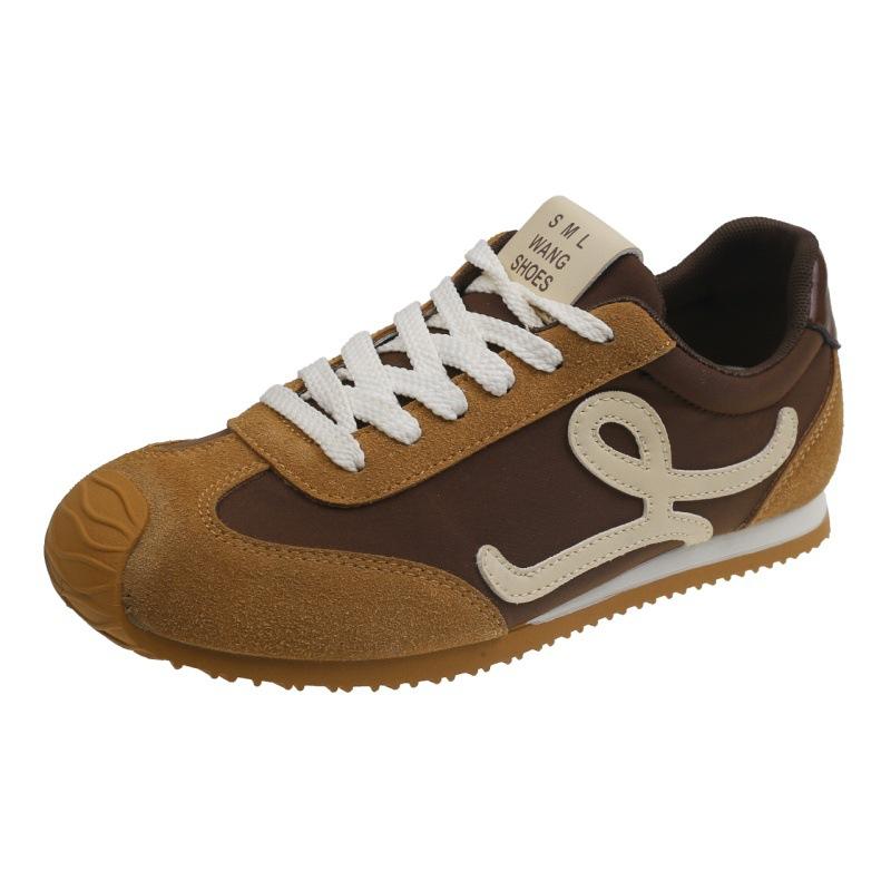 

Popular women s shoes soft leather German training shoes women s 2025 new spring flat Forrest Gump casual shoes sports board shoes women 40