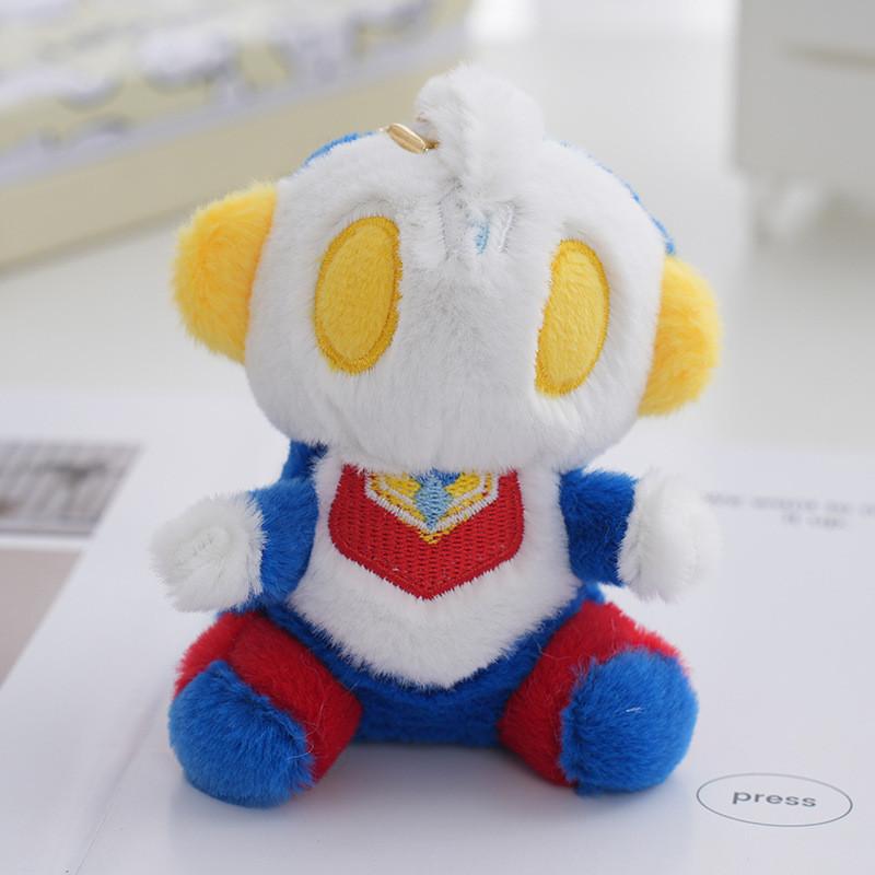 Adorable Plush Ultraman Keychain Cartoon Doll Ideal For Bedrooms And Gifts
