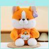 Toy Animal Plush Cartoon Fox Corgi Stuffed Doll Girl Children Gift Birthday