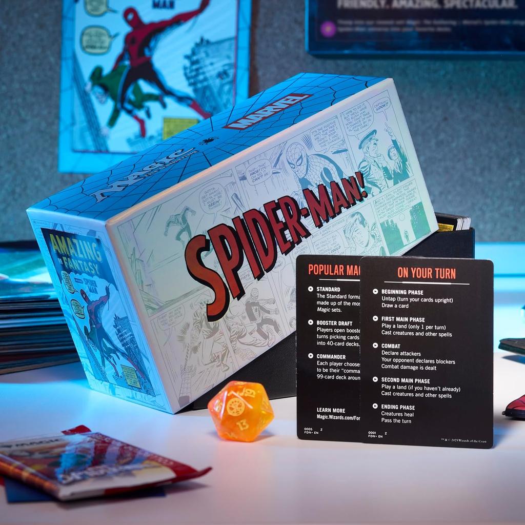 Magic  The gaThering Spider Man Gift Bundle English Version Mtg D45320000