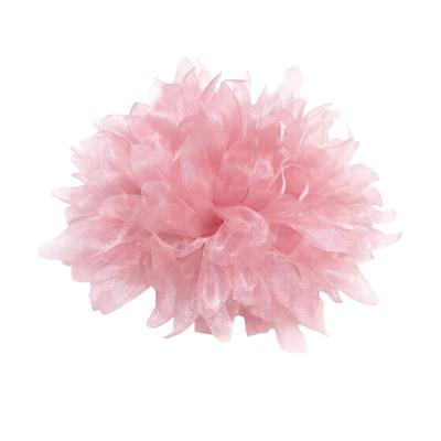 Handmade Lace Flower Brooch Clothing Dress Neck Decoration Irregular Organza Chest Flower Sewing Applique Accessories