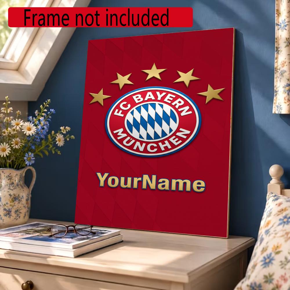 Rb Leipzig Personalized Name Diamond Paintings Mosaic Wall Round Diamond Art Painting Kits Embroidery Crystal Accessories Frameless