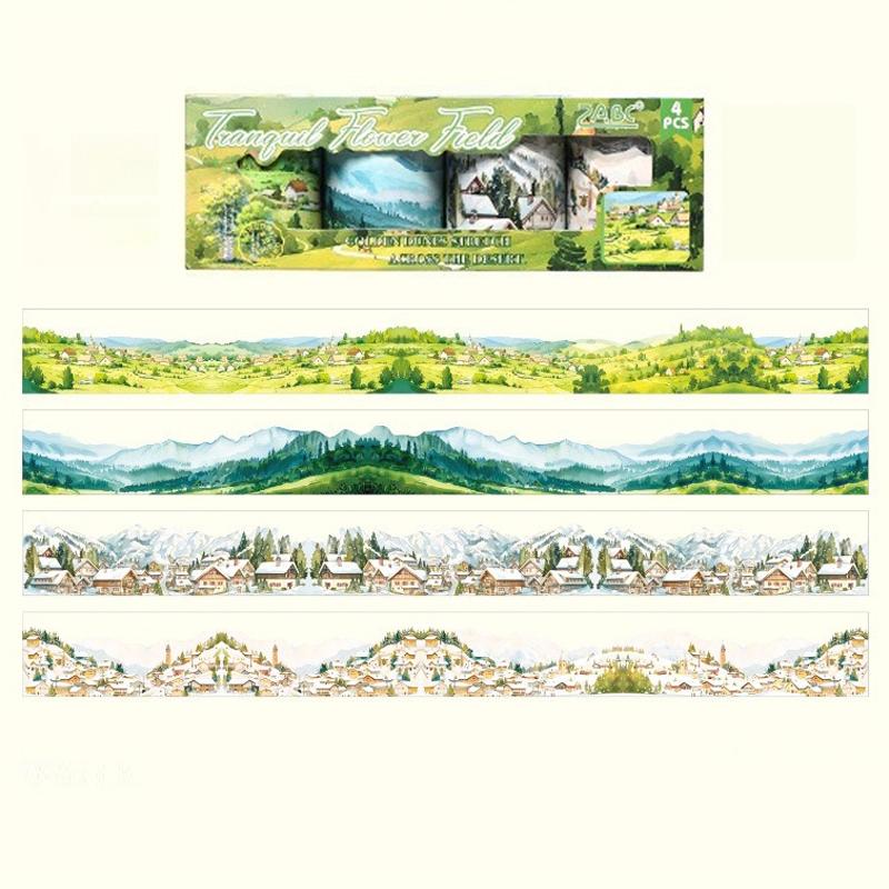 

Студенческие справочники Живописные острова Ландшафтные наклейки Закладки ручной работы Декоративные полоски DIY Наклейка для телефона