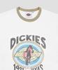 Dickies T-shirt Texas Horse Ringer Beige Blanc/Beige Sable