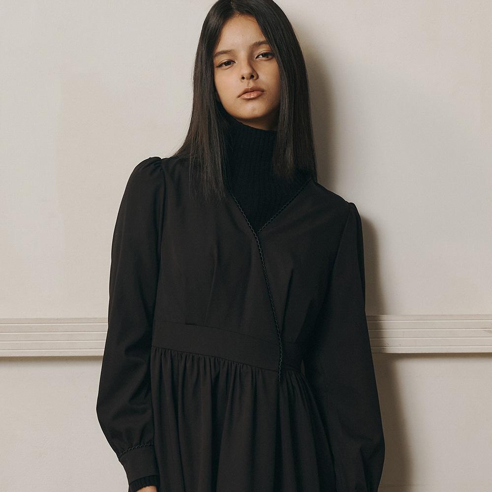 Eiaenlei Ar_Pitting Turtleneck Top_Black