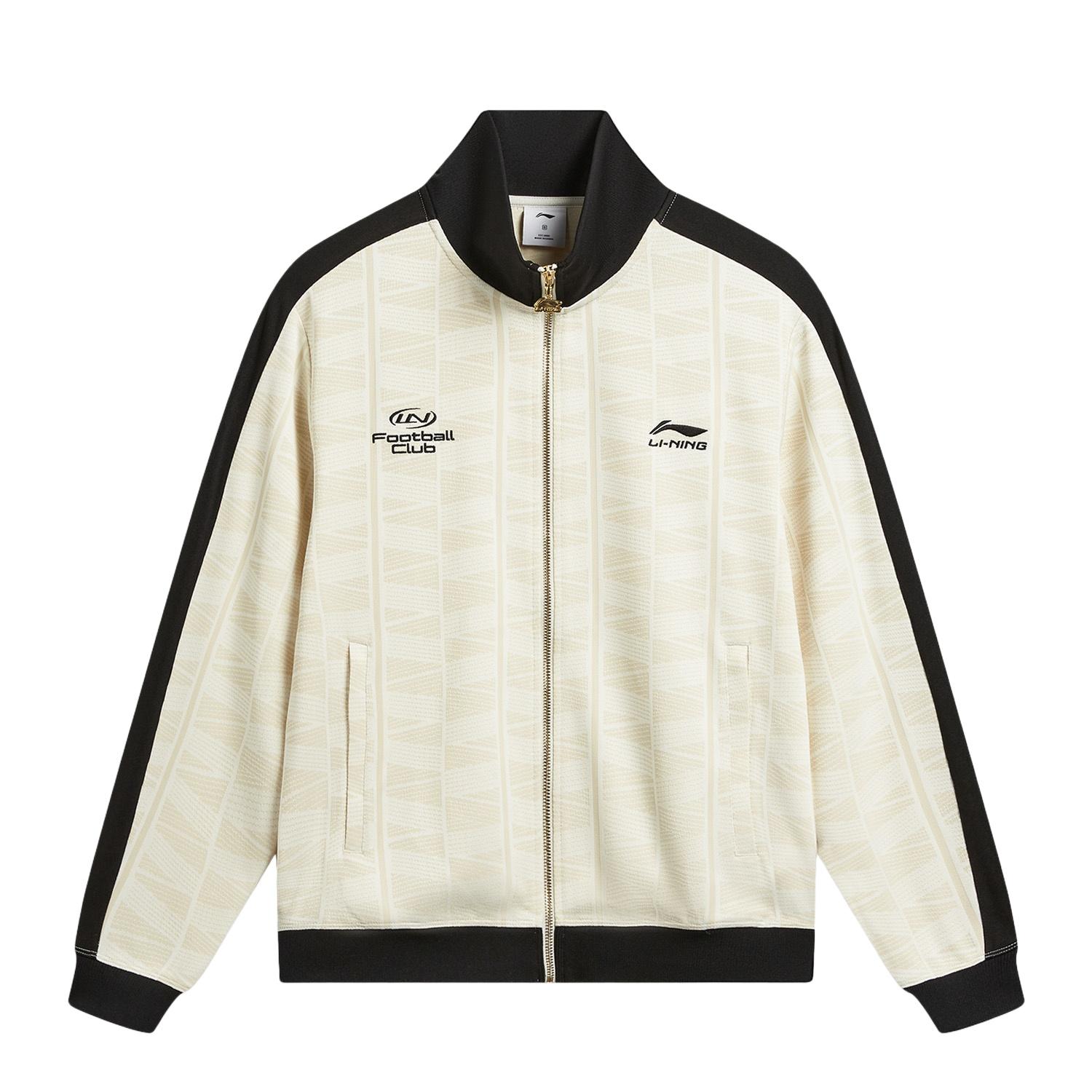 Li-Ning Sports Lifestyle Series Stand Collar Logo Color Block Jacket Men Jacket AWDW363-1 XS