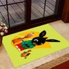 Bing Bunny Colorful Adventure Themed Anti-Slip Rugs - Polyester Home Decor, Suitable for Bedrooms, Living Rooms, Doorways, Studios, and Decorations