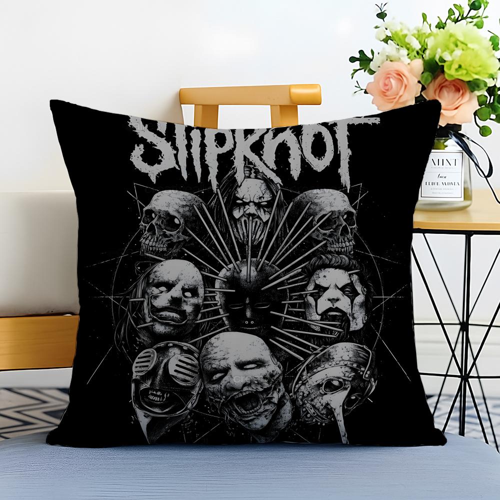 Slipknot Cushion Cover Washable Linen Pillowcase Soft for Sofa Bed Cozy Home Room Decor