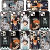 Phone Case for Samsung Galaxy S25 S24 S23 iPhone 16 15 Xiaomi Redmi Note 14 13 12 16E X 11 Pro Max Moto Huawei Oikawa Tooru Haikyuu Shoyo Hinata Cover