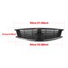 For Infiniti G25 G37 4 Door Sedan 2010-2013 Q40 Gloss/Matte Black/Carbon Fiber Look  Front Grille Grill Upper Bumper Hood Mesh