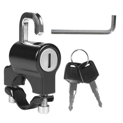 Bloqueio de capacete de motocicleta Universal Bicicletas Anti-Roubo Bloqueio Fixo
