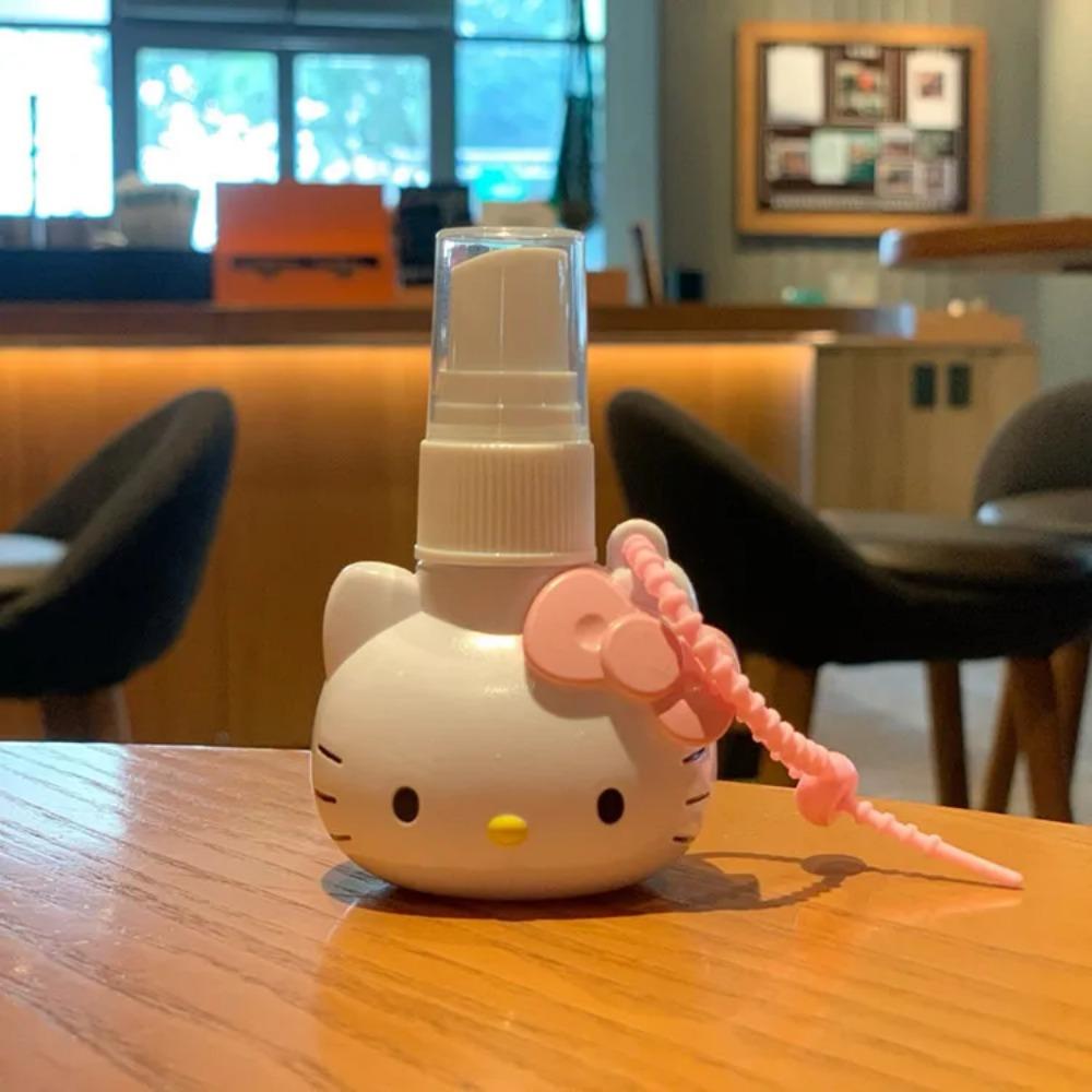 50 мл Портативный флакон-спрей Hello Kitty, Флакон для дезинфекции спиртом, Флакон для охлаждающей воды, Отдельный флакон, Женские аксессуары