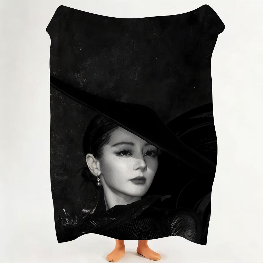 Celebrity D Dilraba D Dilmurat Throw Flannel Throw Blanket Suitable for Sofa Living Room Bedroom 75cmx90cm