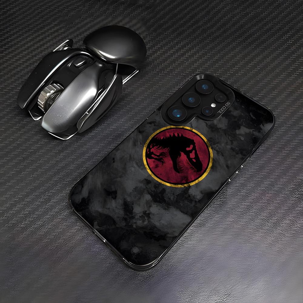 J-Jurassic Park Dinosaur Phone Case For Samsung A25 A16 A33 5G A54 A36 A35 A56 A52 A14 Shockproof Colorful Cover