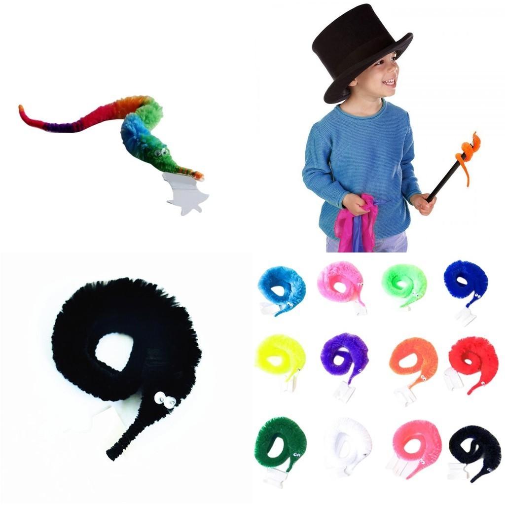 Magic Worm Twisty Fun And Unique Plush Toy For Pranksters Magic Enthusiasts 22.5cm