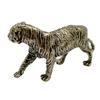 Copper Figure Tea Pet Tiger Ornaments Pure Copper Animal Tiger Models Keychains Pendants Charms Desk Decorations