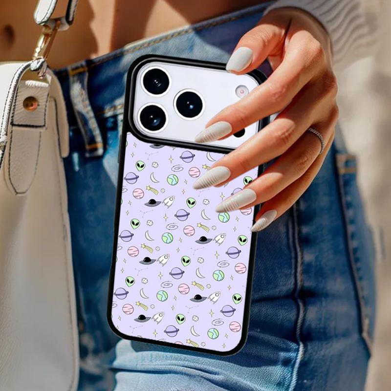 Alien Horror Phone Case For iPhone 17 Air 14 15 13 12 Max Cover For Apple 14 15 16 16e 11 Pro Max Plus Coque