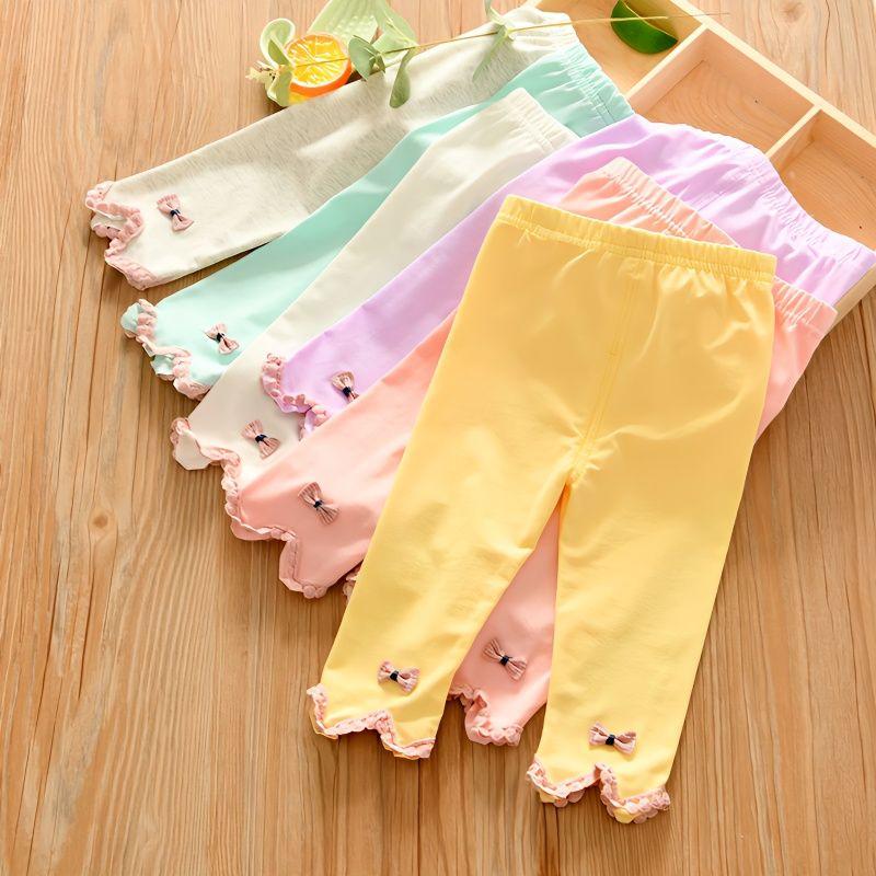 

Pants Summer Thin Women s Clothing Pants Children s Versatile Baby Leggings 100