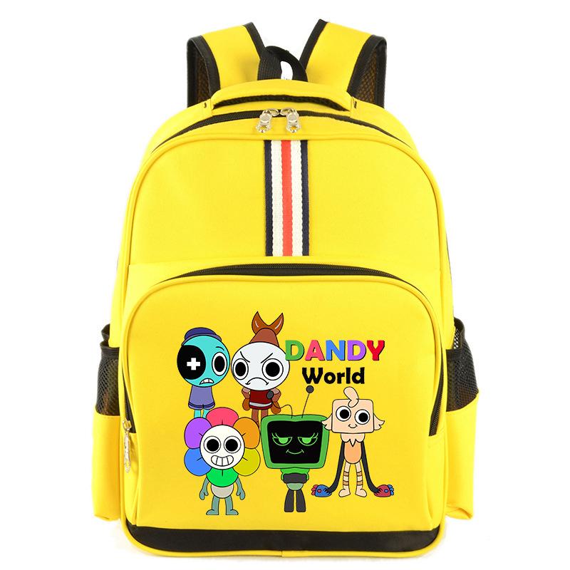 Cartoon Peripheral Trend Children'S Backpack Primary And Secondary School Students Large-Capacity Schoolbag