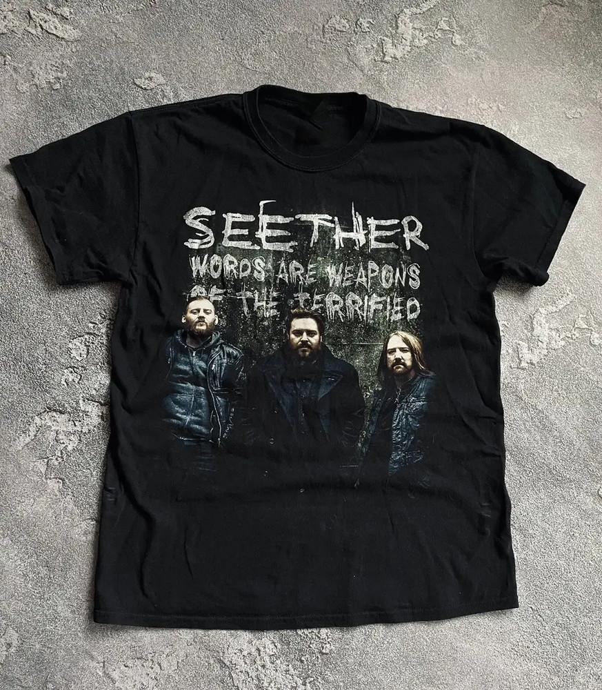 

New Seether Words As Weapons Shirt Unisex Concert S to 5XL EL113 Unisex T-Shirt S