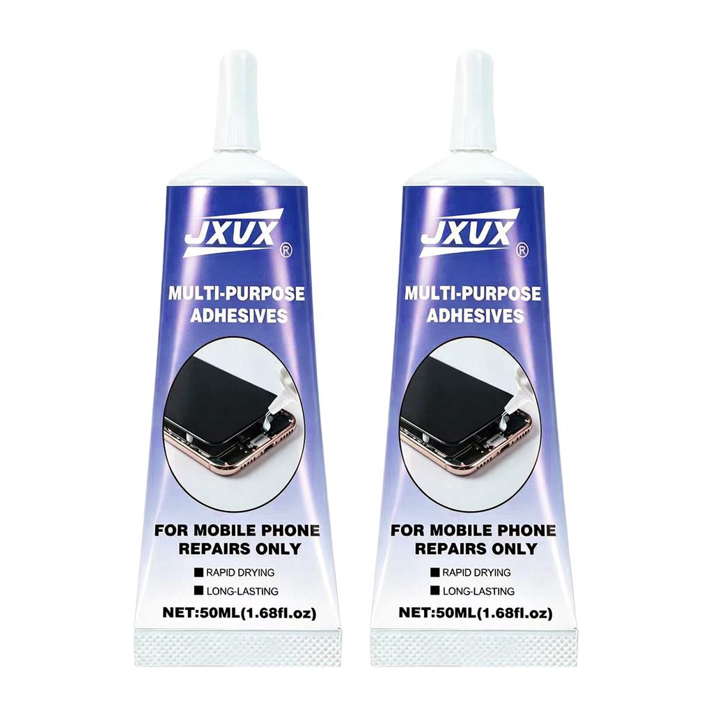 Newly Upgraded Waterproof Phone Adhesive (50g Phone Glue) – Transparent Resin Adhesive for Phone Repair