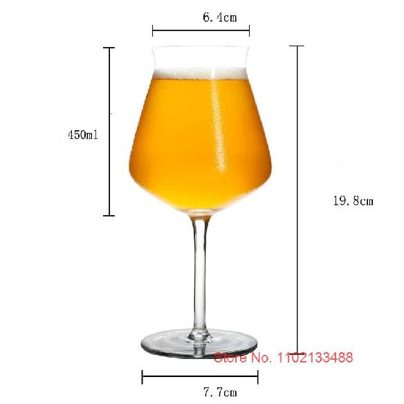 Boccale da birra TEKU professionale Bicchiere da birra artigianale esclusivo IPA Bicchiere da vino ad alta gradazione Boccale per birra di frumento Tazza Pilsner All'ingrosso
