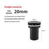 UPVC Fish Tank Plumbing Fittings: Hard Water Pipe Connector & Elbow Tee (Black)