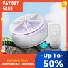 Washing Machine Intelligent Timing Ultrasonic Washing Machine Cyclic Cleaning Low Noise Design for Intimate Clothes Socks Towels