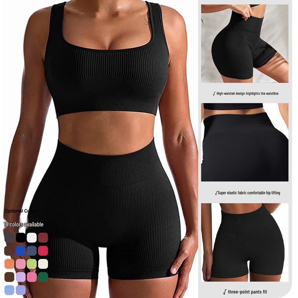 Women's High-Waisted Quick-Dry Yoga and Running Shorts