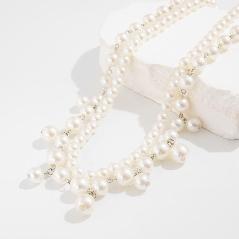 Tassel Pearl Waist Chain Gothic Tassel Jeans Chain Punk Punk Belt Chain  Jeans