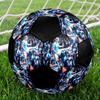 Erling Haaland Indoor Soccer Ball Colorful Machine Stitched PVC Size 5 Team Training Competition Ready Durable High-Bounce Cool Sports Gift