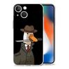 Cartoon Doubt Duck Transparent Phone Case For iPhone 15 16 14 13 12 11 Pro Max XS X XR SE 7 8 Plus TPU Clear Lens Protect Cover