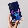 Klare Hülle für Samsung Galaxy A57 A37 A56 A36 A55 A54 A35 A26 A07 A17 A16 A06 A34 A15 Hülle Blau Pink Engel Lilo-Stitch Cartoon