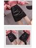 Women's Autumn/Winter A-Line High Waist Irregular PU Leather Skirt