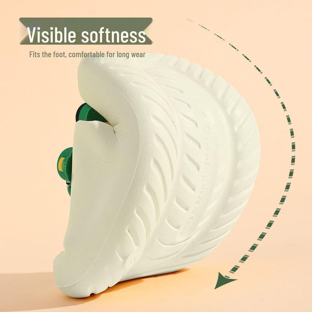 Babudou Kids' Anti-slip EVA Summer Slippers – Odor-resistant Unisex Sandals for Home and Bath.