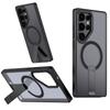 Magnetic Phone Case With Built-in Kickstand Galaxy S25 Edge S26 Ultra S24 Series TPUAcrylic Cover