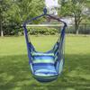 Outdoor Garden Swings Half-wrapped Canvas Hammock Chair Indoor Stress Reduction Hanging Chair Leisure Garden Chair