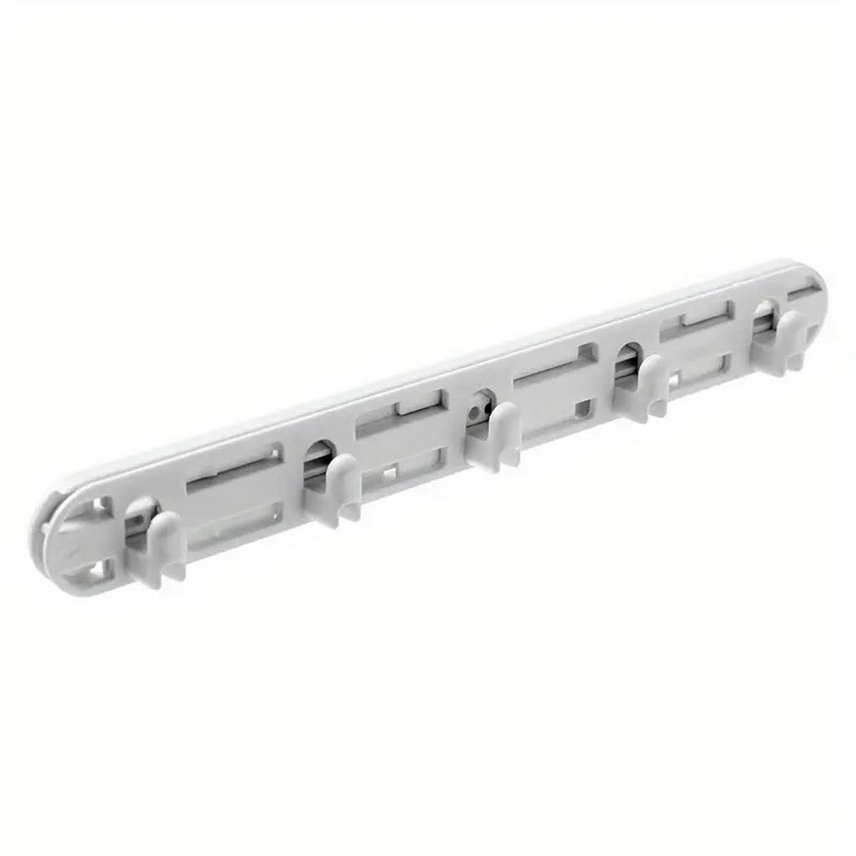 5-head Hook Punch-Free Slot Slide Hook Retractable Storage Rack Cabinet Push-Pull Adhesive Hook Kitchen Storage Organizer
