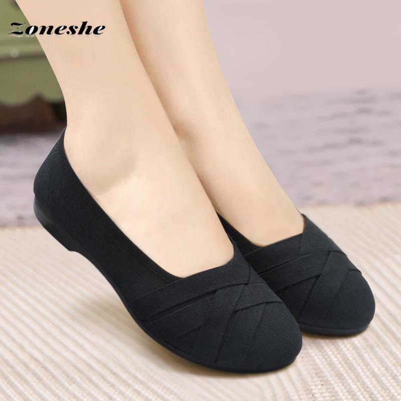 Damen Mokassins Flache Schuhe